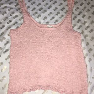Pale pink tank top